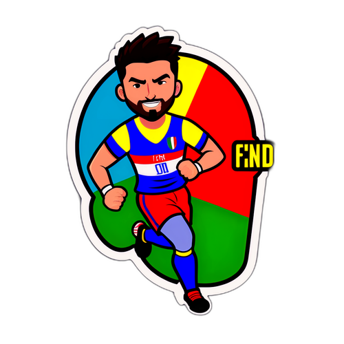 Adesivo Motivacional para Jogadores da Serie A