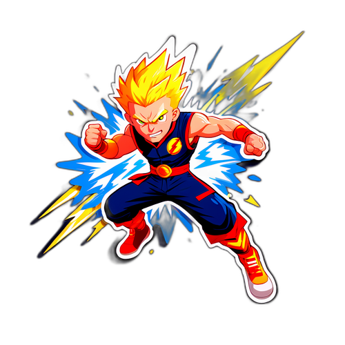 Наклейка Джоша Хоукинсона в боевой позе