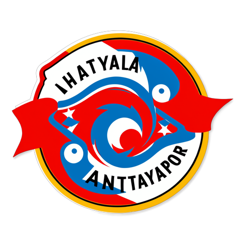 Hatayspor ve Antalyaspor Birlikte Sticker Tasarımı