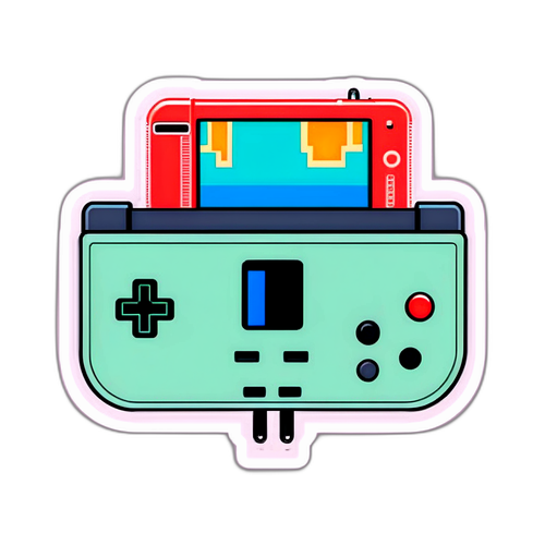 Vintage Nintendo Switch Klistermerke