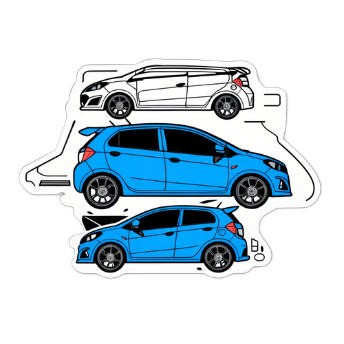 Stiker Blueprint Proton Iriz