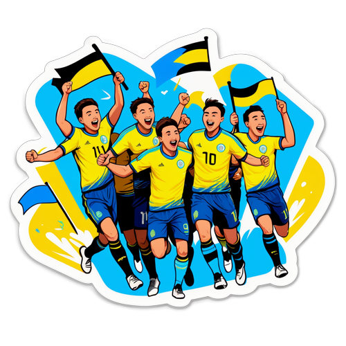 Kairat Almaty Faneja Juhlimassa Maalia