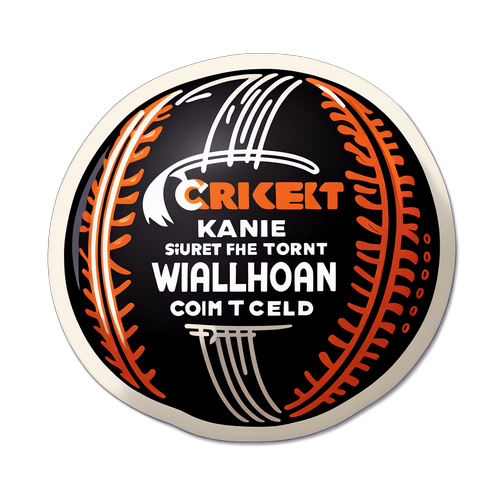 क्रिकेट बॉल स्टिकर