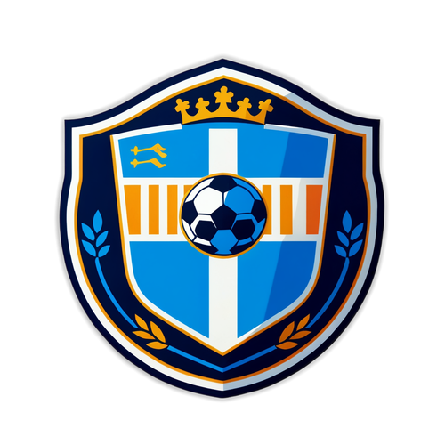 Retro Tarzda Real Sociedad Sticker