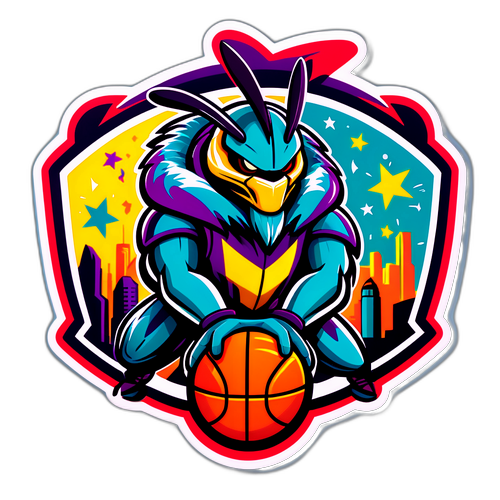 Adesivo Vibrante: Hornets vs Rockets