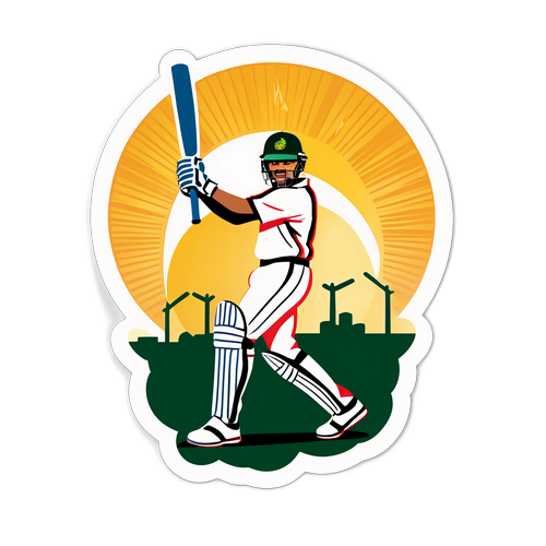 उसमान ख्वाजा की बल्लेबाजी मुद्रा