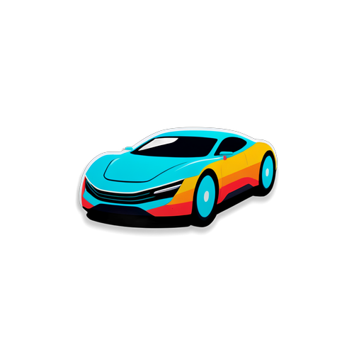 未来的なデザイン：自動車と人間の共存