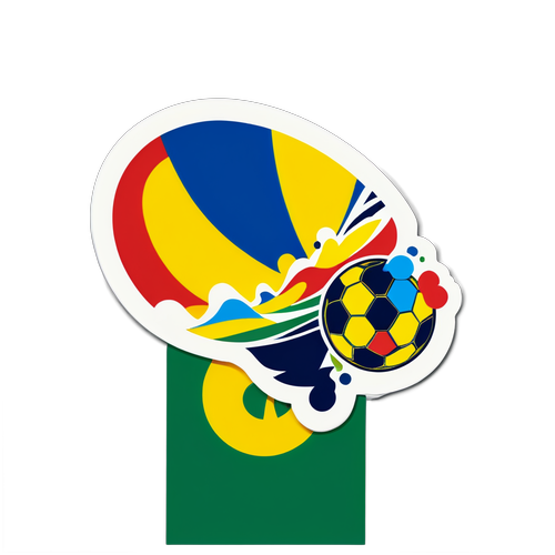 ¡Descubre el Sticker que Une a Todos los Fans del Fútbol Colombiano con Color y Pasión!