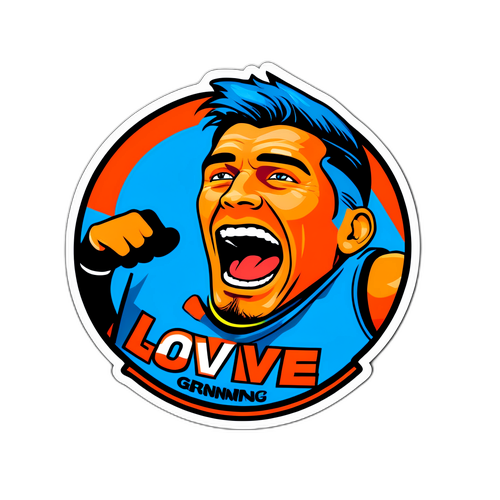 Sports Motivation Sticker til Kurt Grønning