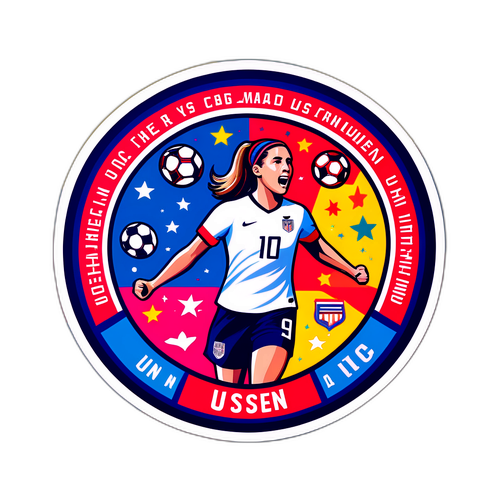 Inspirational USWNT Soccer Sticker