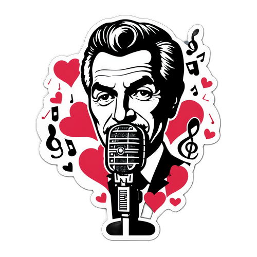 Adesivo Artistico di Claudio Baglioni