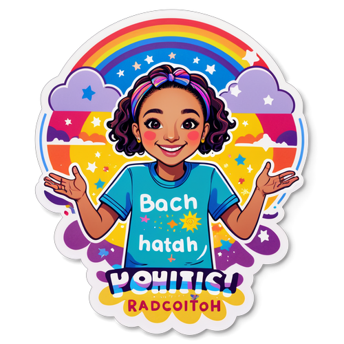 Sticker ni Josie Totah na Nag-uumapaw ng Positibidad