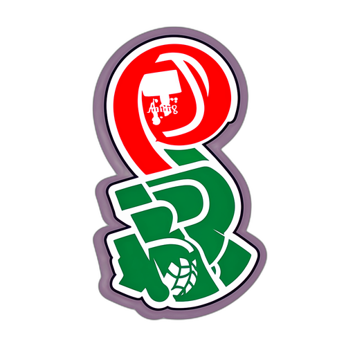 Sticker com a pergunta 'A Hungria morreu?' refletindo uma interação surpreendente com elementos do futebol