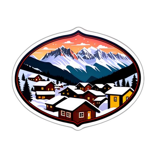 Adesivo Invernale di Innsbruck