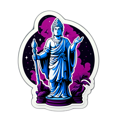 Halef 7 Temalı Esrarengiz Sticker