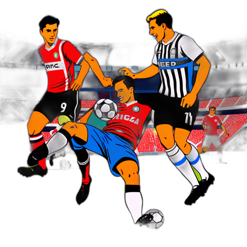 Aufregendes Fußballspiel zwischen Monza und Inter