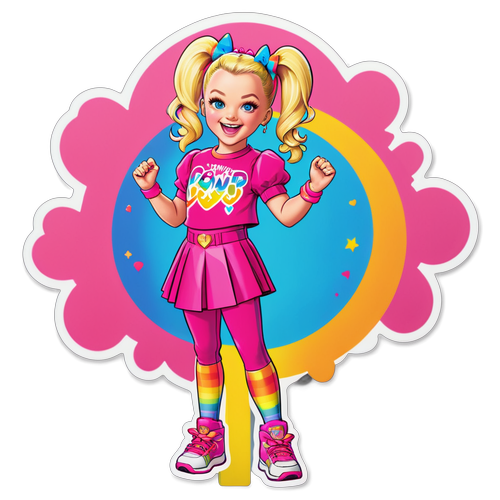 Jojo Siwa: Moc Pozytywności w Różowym Stylu z Tęczowymi Akcentami!