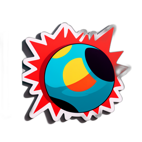 Sticker Artístico de Guido Sergi