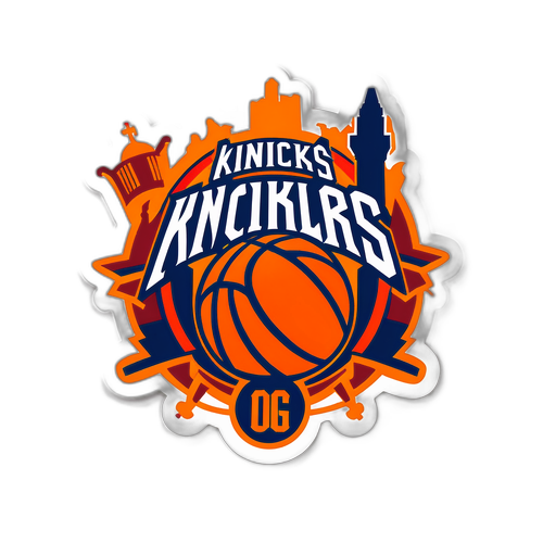 尼克斯對克里夫蘭騎士的紀念貼紙