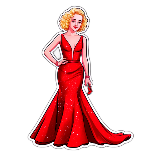 Glamorous Red Carpet Diva
