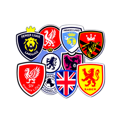 สติกเกอร์ทีมฟุตบอลพรีเมียร์ลีกอังกฤษ