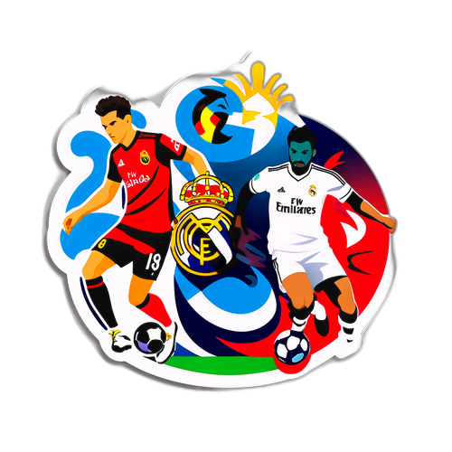 Real Madrid vs. Mallorca Sticker