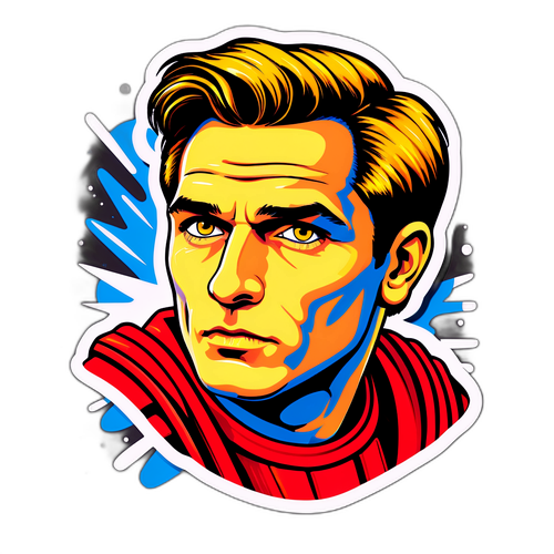 Pop art samolepka Romana Zacha