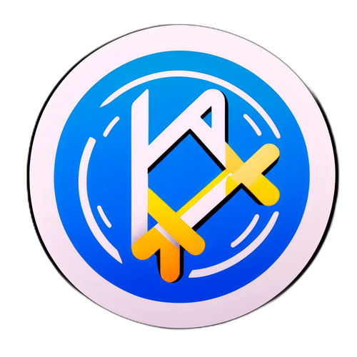 Стікери з символом єдності і безперервності, натхненні ім'ям Манко