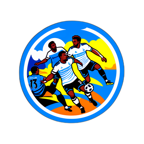 Scenă dramatică din Marseille vs Atalanta