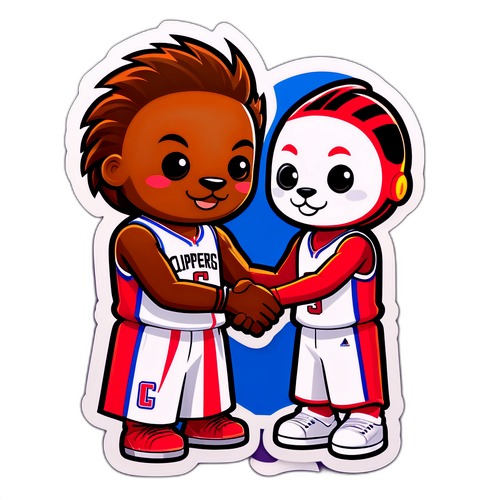 Team Mascots Sportsmanship Sticker