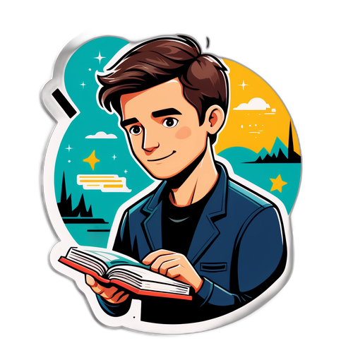 מדבקת עיתונאות והגות