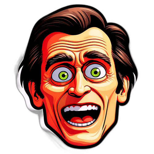 Personnage humoristique caricatural