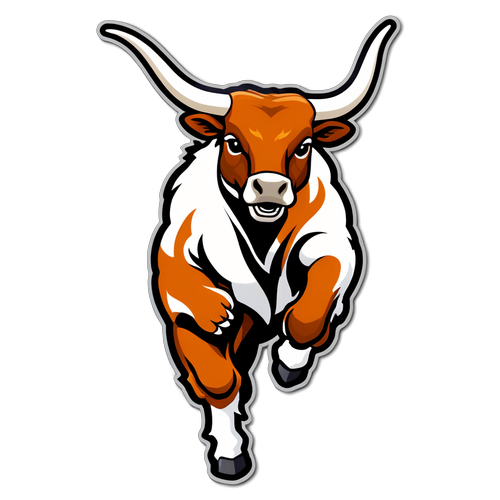 Charge into Spirit: Unleashing the Texas Longhorns Mascot Like Never Before!