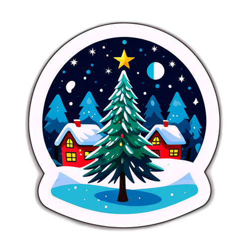 Sticker de sărbătoare pentru 27 decembrie