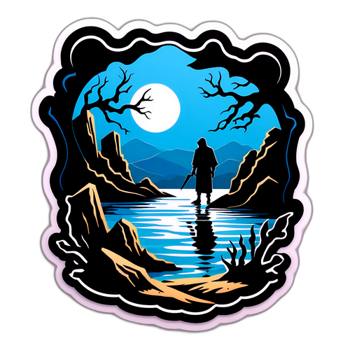 הים המלח - סילואטה מסתורית