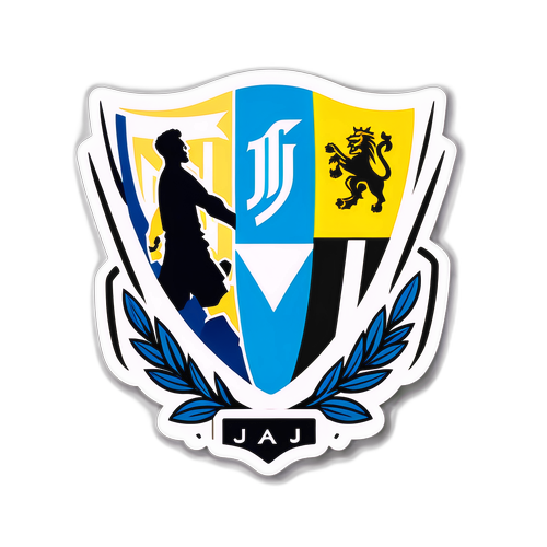 Autocolant cu echipe de fotbal