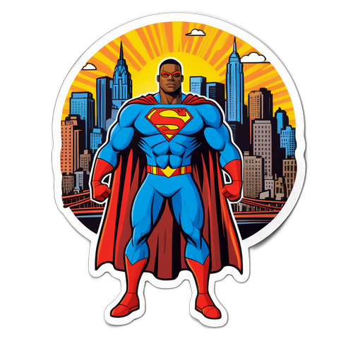 אייריק אדאמס בסגנון גיבור על