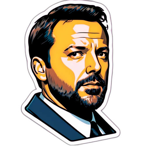 Sticker Icônico do Ben Affleck