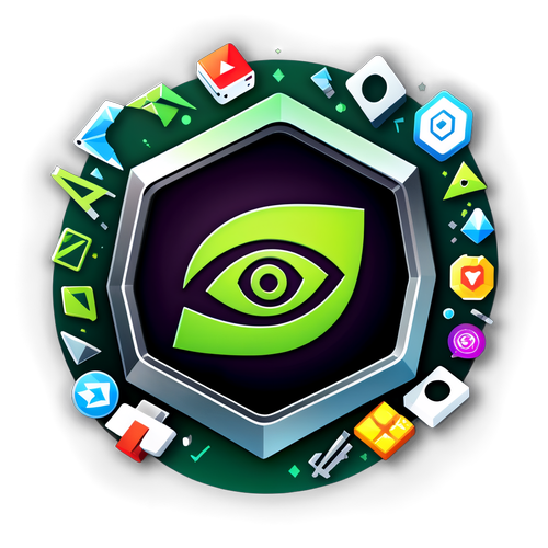 Unveiling the NVIDIA Logo: A Dazzling Showcase of Gaming Innovation and Tech Mastery!