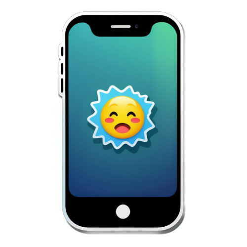 Isang Cartoon Smartphone na Tiyak na Mababaliw ka! Tumatalon ang iOS 18 Emojis at Apps!