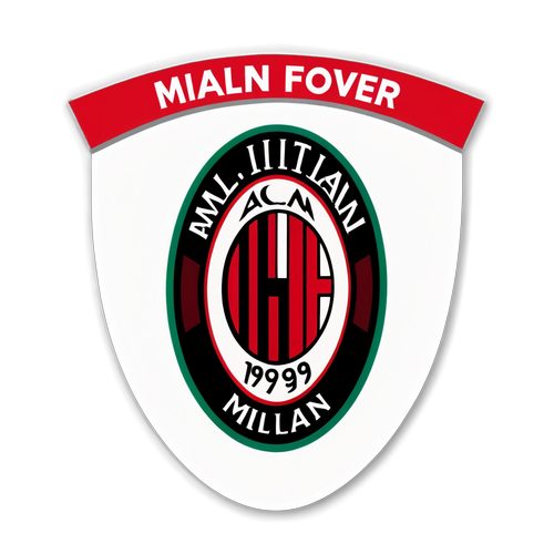 Tình Yêu Vĩnh Cửu: Khám Phá Hình Dán 'Milan Forever' Chinh Phục Trái Tim Fan AC Milan!