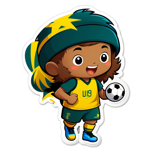 Siap-siap Tertawa! Stiker Kartun Imut Australia vs Malaysia U-19 yang Akan Menghibur Hatimu!