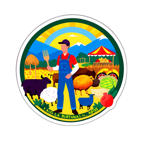 Sticker para el evento en La Rural 2025