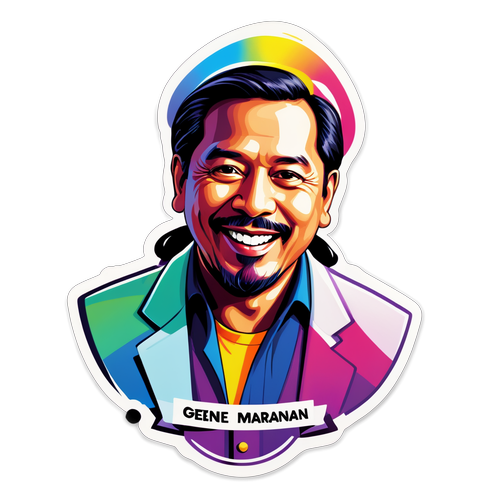 Sticker ng Mergene Maranan