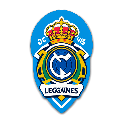 Sticker ya Leganes vs Real Madrid