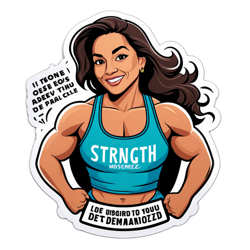 Motiverende Sticker met Inspirerende Kracht