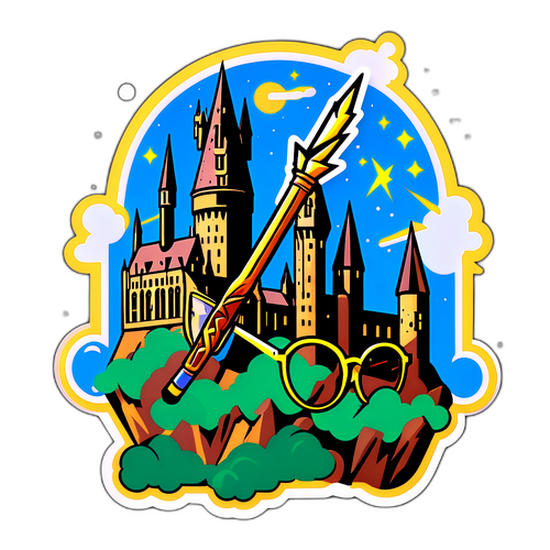 Adesivo Magico di Harry Potter