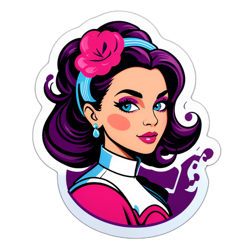 Samolepka s Charlotte Ellou Gottovou