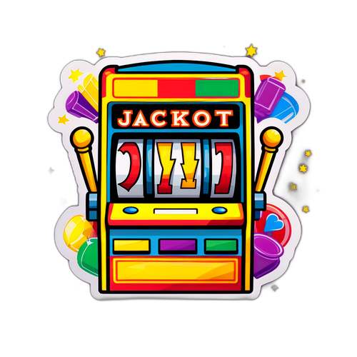 Jackpot Aufkleber
