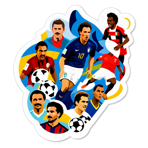 Sticker yenye vipengele vya historia ya FIFA Club World Cup